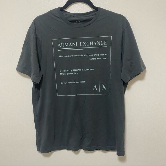A/X Armani Exchange Other - A/X Armani Exchange Short Sleeve Graphic Logo T-Shirt Men's Large